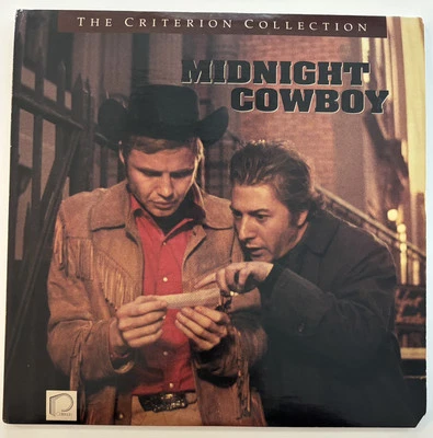 MIDNIGHT COWBOY (1969) LASERDISC Criterion Collection CAV Dustin Hoffman VG Foto 1 de 4