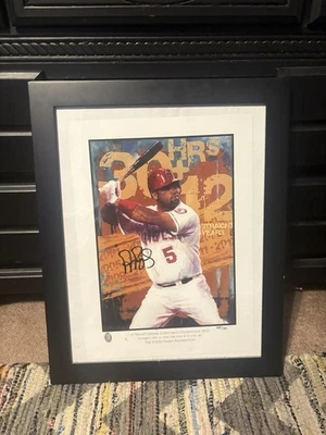 Albert Pujols Family Foundation Autographed Signed 2012 O' Night Divine COA /700 - Image 1 of 4