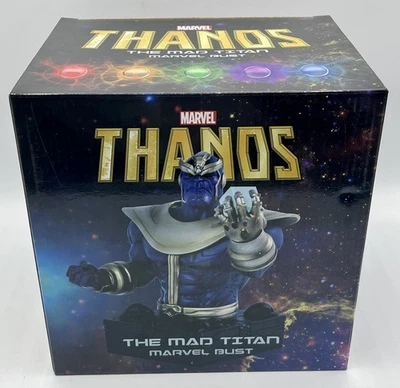 THANOS, the Mad Titan - MARVEL Buste - Semic Distribution - NEUF en boite - Immagine 1 di 4