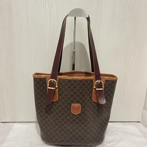 item CELINE Handbag Tote Bag Macadam Bucket Shape Shoulder Carryable PVC - Picture 1 of 12