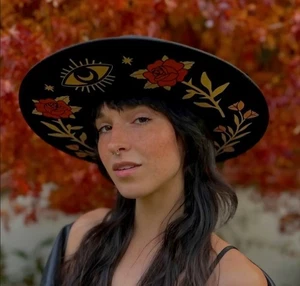 Wild as Heck Hats - The Daphna Boho Western Handmade Australian Wool Fedora NWT  - Picture 1 of 11