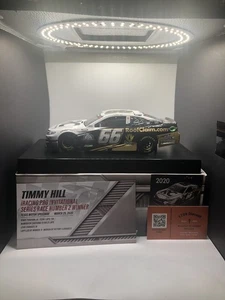 NASCAR Diecast 2020 Timmy Hill Roofclaim iRacing Texas Win Toyota Camry 1/24 - Imagen 1 de 18