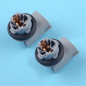 2Pcs Rear Bumper License Light Socket 90075-60005 Fit For Toyota Tundra T100 n - Picture 1 of 6