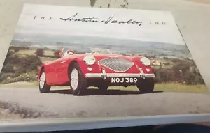 1954 AUSTIN HEALEY 100 Original Sales Brochure RARE - Bild 1 von 11