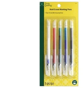 Dritz Heat Erase Marking Pens 5 Pc 3364 - Picture 1 of 1