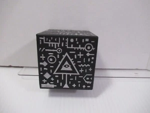 Cubo de estrés promocional símbolos negros Merge Labs ALA American Library Association - Imagen 1 de 5