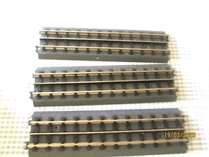 3 x MTH Railking 3 Rail- 10 inch Straight Track-Unboxed - Picture 1 of 6