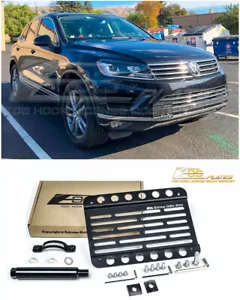 EOS para 11-18 Volkswagen Touareg | Gancho de remolque delantero Soporte de montaje de matrícula - Imagen 1 de 12