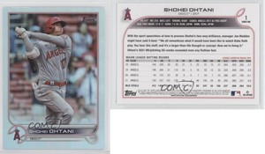 2022 Topps Series 1 Rainbow Foil Shohei Ohtani #1