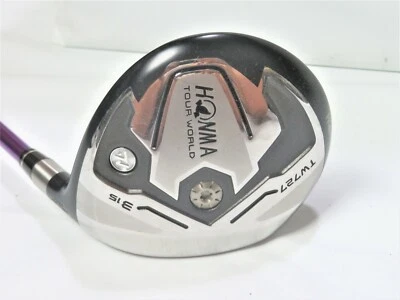 Nice HONMA Tour World TW727 3W S-FLEX FAIRWAY WOOD GOLF Justin Rose NWO - Image 1 of 4