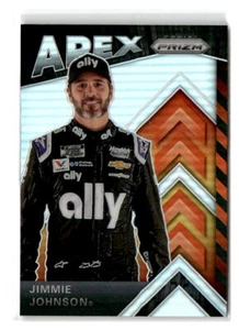 2020 Panini Prizm #A7 Jimmie Johnson Nascar Apex Silver 202326 - Picture 1 of 2