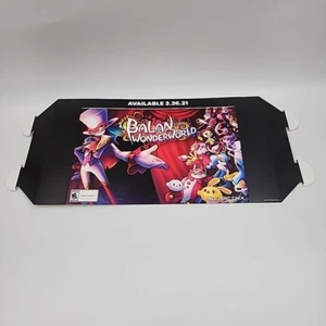 Balan Wonderworld Gamestop Marketing Display Poster 12 pollici (21 pollici) x 9 pollici #1 - Foto 1 di 7