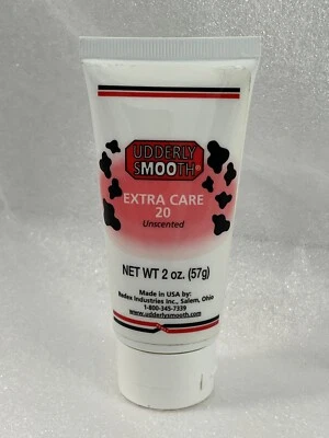 NUEVA Crema Reabastecedora de Manos y Cuerpo Udderly Smooth Extra Care 20, 2 OZ Sin Perfume Foto 1 de 2