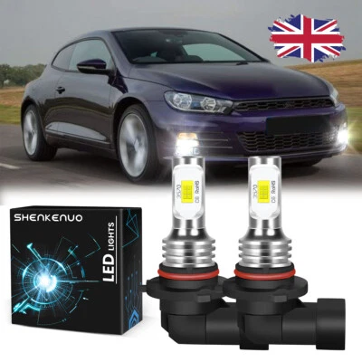 For VW Scirocco 2008-2014 Led Xenon White 6000K 3570 CSP Fog Light Bulbs 2X 12V - Image 1 of 4
