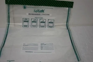 Safelok Security Tamper Evident Currency Deposit Bags 20” x 14” serial numbered  - Picture 1 of 7