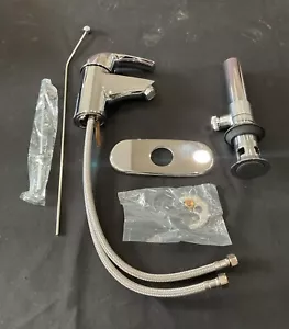 Grohe Bathroom Faucet Single Hole Optional Plate W/ Pop-Up Drain 32709001 P11 - Picture 1 of 11