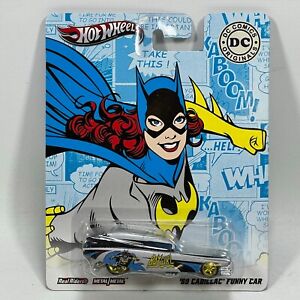 HOT WHEELS '59 Cadillac Funny Car Nostalgic Brands DC Comics Batgirl W6669 2012