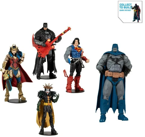 McFarlane Toys DC Multiverse Dark Nights: Death Metal Darkfather BAF Set of 4 Cover