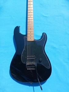 RARE 1987 Fender Contemporary "E Series" Stratocaster H• Fender Gig Bag •black - Picture 1 of 16