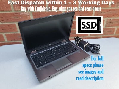 Fast Powerful HP ProBook 6460b Core i5-2450M with 14” inch HD+, 480 GB SSD, 8 GB - Image 1 of 4