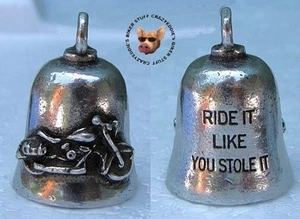 Ride Like You Stole It Gremlin Ride Bell Made in USA motorcycle Biker Bell - Picture 1 of 5