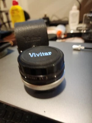 Nikon Vivitar Auto 2x Custom Tele-Converter Model 2X-3 W/ Case - Image 1 of 2