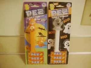 Exklusive PEZ Spender Trick or Sweet Care Bear & Crystal Ghost 2023 Ltd Hrsg. - Bild 1 von 3