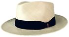 TRUFFAUX THE CUBAN UNISEX STRAW PANAMA HAT NATURAL IVORY COLOR [SIZE S] *NWOT*