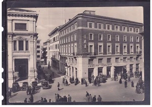 Cartolina Terni Piazza del Popolo e Via del Plebiscito ANIMATA LA123 - Picture 1 of 1