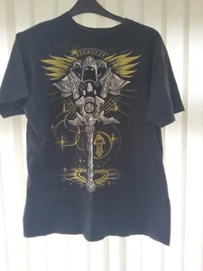 World Of Warcraft Tee Shirt Priest Black Size XL Blizzard Entertainment - Picture 1 of 5
