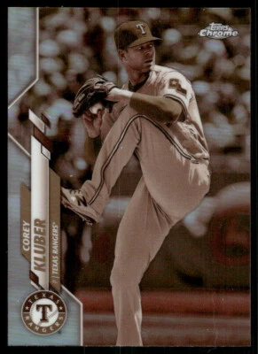 2020 Topps Chrome - Sepia Refractor #41 Corey Kluber - Image 1 of 2