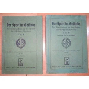 DER SPORT IM GELÄNDE SA-Sportabzeichen. Istruzione sportiva giovani nazisti 1934 - Imagen 1 de 17