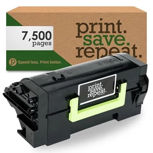 Print.Save.Repeat. Lexmark 58D1000 Toner Cartridge MS725, MS821 [7.5K Pages] - Picture 1 of 4