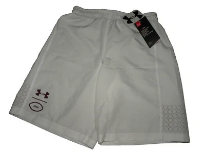 Under Armour Heat Gear Boy's Football Shorts Size Large NWT - Image 1 of 2