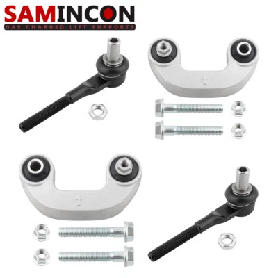 4pcs Front Sway Bar Links Outer Tie Rods for Audi S4 A4 Quattro 05-09 RS4 07 08 - Image 1 of 4