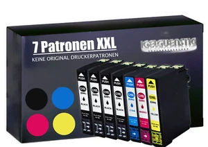 7 XL Druckerpatronen für Epson Expression Home XP342 XP247 XP432 XP442 XP445 SET - Bild 1 von 9