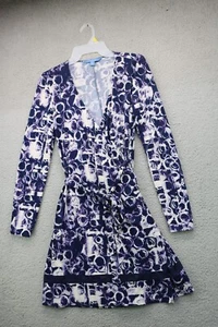 Simply Vera-Vera Wang Women's Faux Wrap Dress-Medium-Polyester - Picture 1 of 8