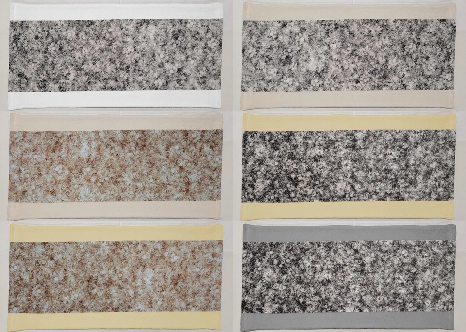 Alfombra de baño de felpa de jardín floral (3 colores disponibles) Foto 1 de 1