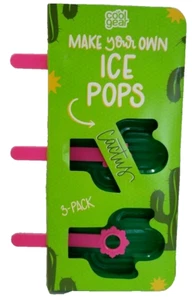 Ice Pop/Popsicle Molds -Cool Gear Cactus-Fill & Freeze-Summer Treats - Picture 1 of 4
