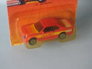 Matchbox Mercedes-Benz 500SEC Red AMG in USA Blister 75mm Toy Model Car - Picture 1 of 2