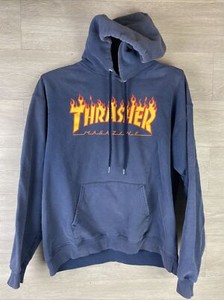 Las mejores ofertas en Sudaderas de Thrasher azul para hombres | eBay
