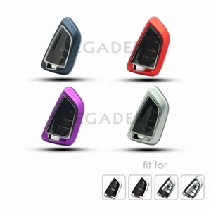 Aluminum Alloy Remote Key Case Cover fit for BMW X1 X2 X3 X5 X6 M5 3 5 7 Series - Picture 1 of 9