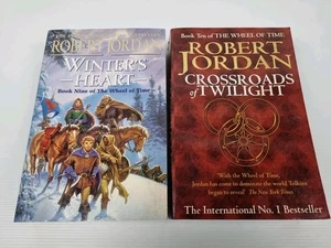 Robert Jordan The Wheel of Time 9 10 Winters Heart Crossroads of Twilight P/B - Picture 1 of 12