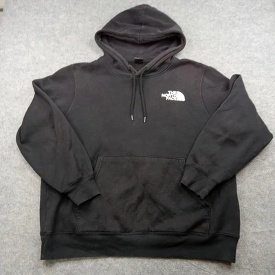 North Face 连帽衫男式大盒标志套衫羊毛运动衫 TNF 毛衣 — 第 1/4 张图片