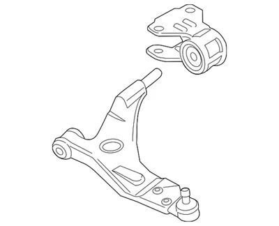 Genuine Ford 2015-2019 Lincoln MKC - Arm Assembly Front Suspension EJ7Z-3078-A - Image 1 of 4