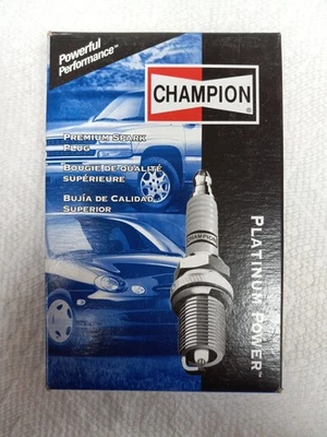 New Set of 6 Champion Platinum Power Premium Spark Plugs 3015 - Image 1 of 4