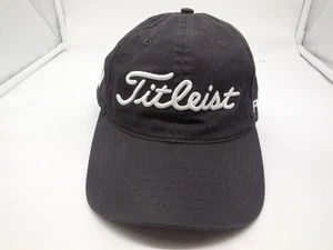 DE1 Titleist Hat Cap Strap Back Mens Pro V1 Golf Tour Performance FJ Adjustable - Picture 1 of 5