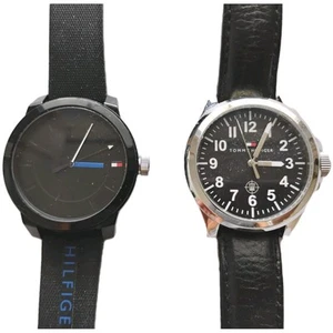 2 Tommy Hilfiger Men's Watches W/ NEW Battery. - Picture 1 of 17