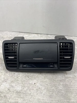 2005-2009 Subaru Outback Legacy Center Dash Guarnição Ventilação Caixa de Armazenamento Relógio LEIA! - Imagem 1 de 4