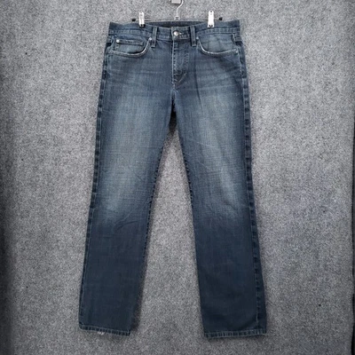 Pantalones de mezclilla Joes para hombre 32x32 azul calce clásico pierna recta lavado oscuro cremallera mosca Foto 1 de 4